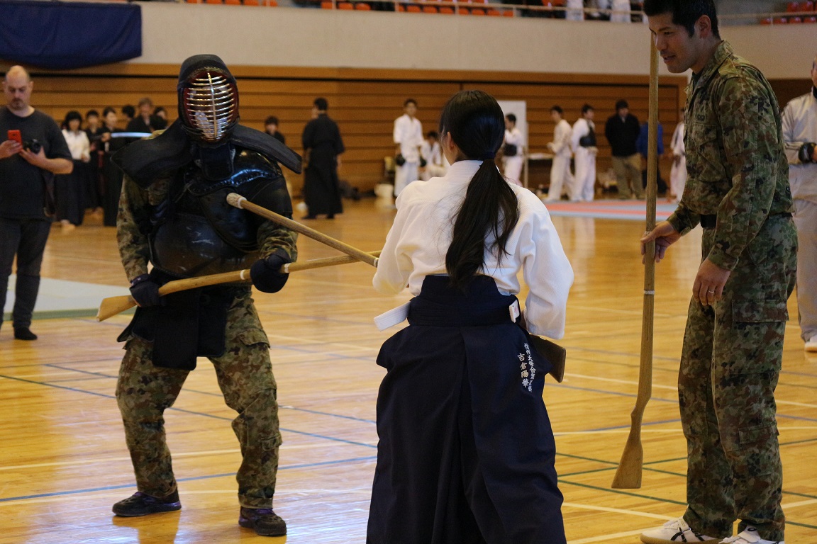 銃剣道体験