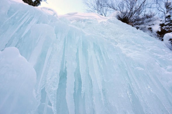 Huge icicles!