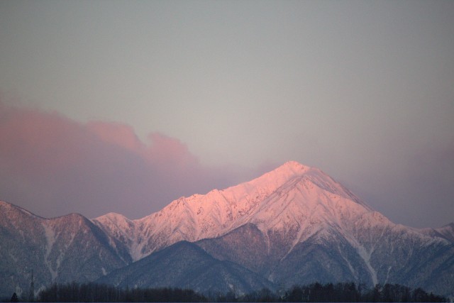 1月4日　常念岳
