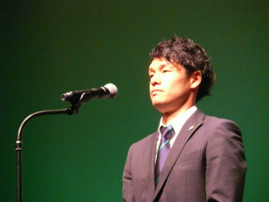 岩上選手 J1昇格に本気でやる
