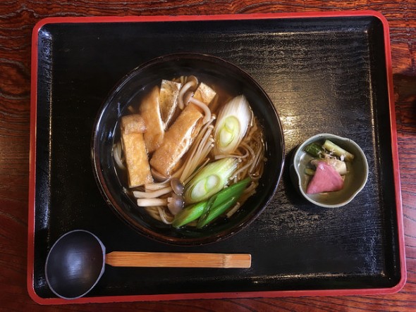Kizami soba noodles
