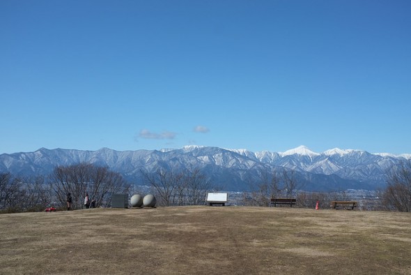 Awesome view of the Japan Alps from Alps Park