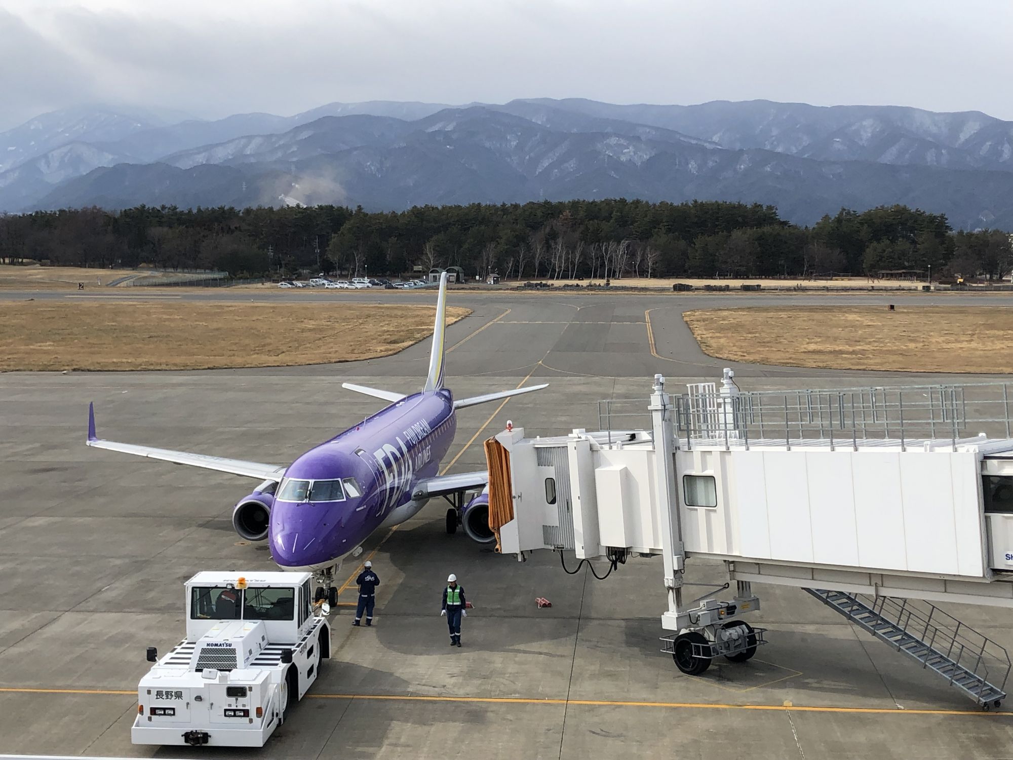 日本海拔最高的机场 松本空港 行游松本